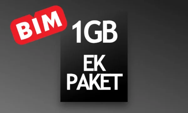 Bimcell 1 GB internet paketi