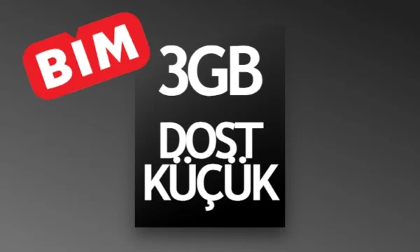 Bimcell Dost Küçük 3 GB Paketi