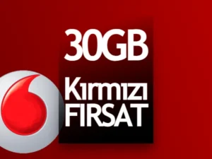 Kirmizi Firsat 2025 30GB Tarifesi