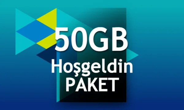 Türk Telekom Hoş Geldin Paketleri 50 GB