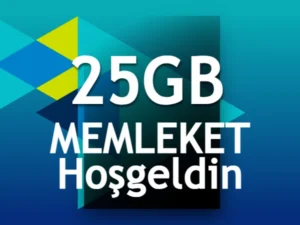 Türk Telekom Memlekete Hoş Geldin 25 GB