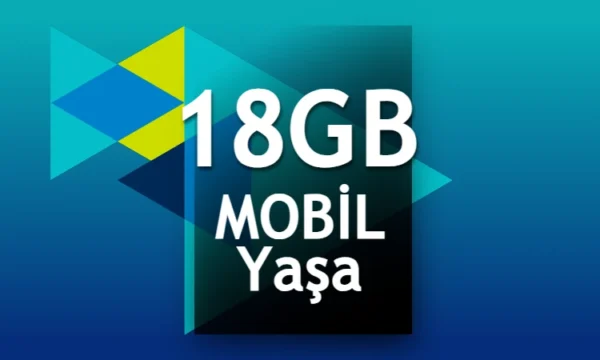 Türk Telekom Mobil Yaşa Paketleri 18 GB