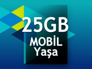 Türk Telekom Mobil Yaşa Paketleri 25 GB