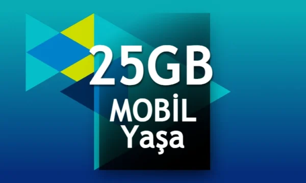 Türk Telekom Mobil Yaşa Paketleri 25 GB