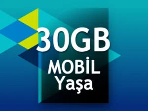 Türk Telekom Mobil Yaşa Paketleri 30 GB