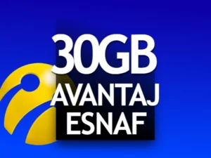 Esnaf Avantaj 30 GB Kampanyası