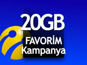 Favorim 20 GB Kampanyası
