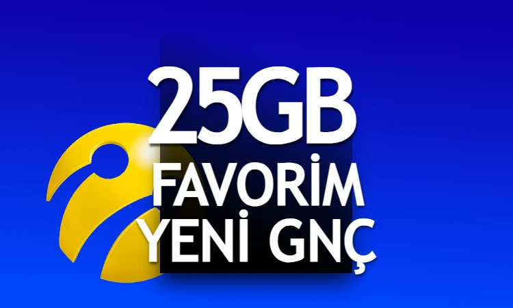 GNÇ Yeni Favorim 25 GB