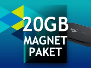 Türk Telekom Cep Magnet 20 GB taşınabilir internet Türk Telekom Cep Magnet 20 GB taşınabilir internet