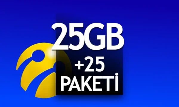 Turkcell 25+25 GB 99 TL